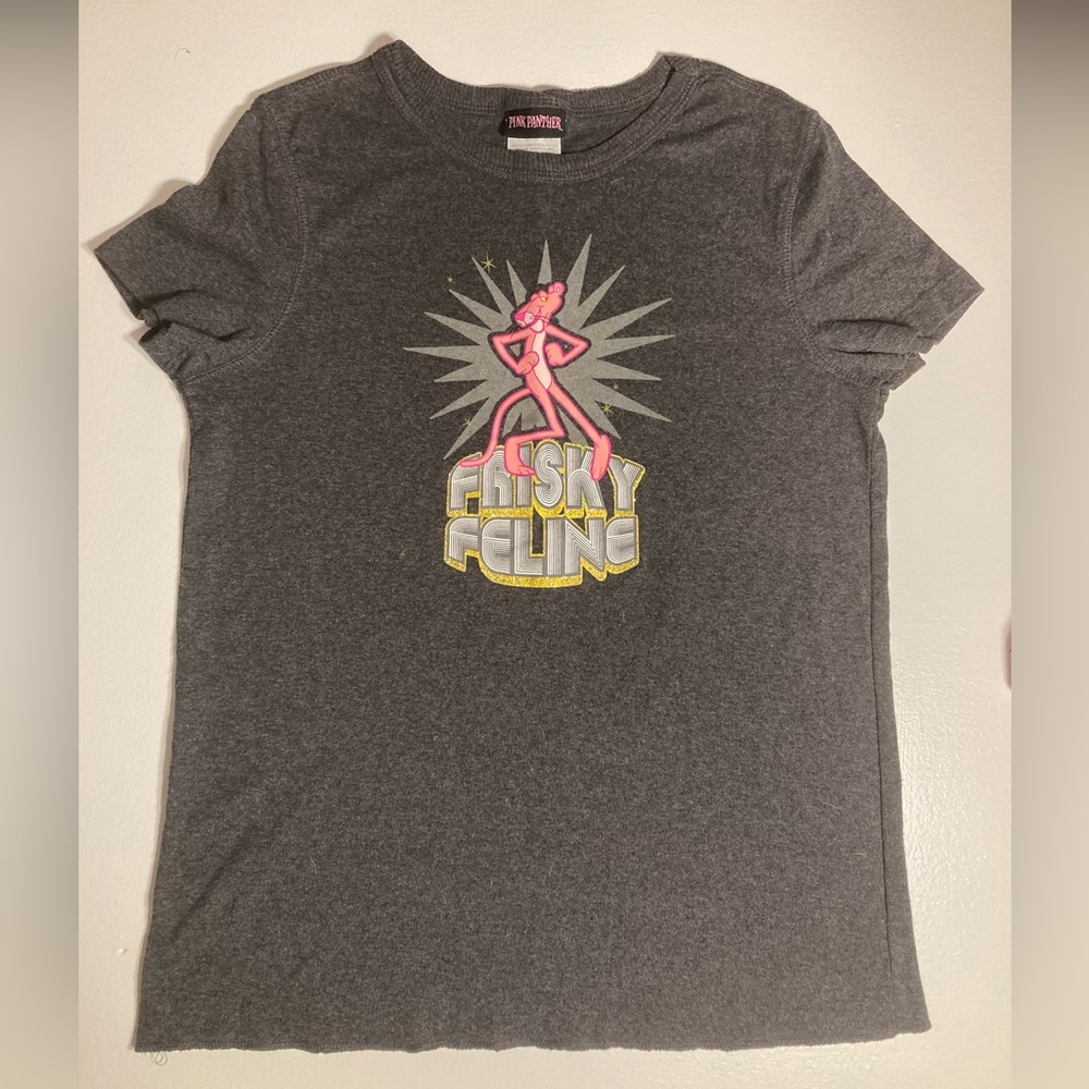 VINTAGE PINK PANTHER TEE EXCELLENT CONDITION SIZE L